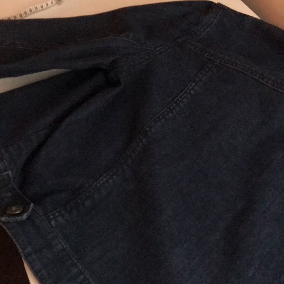 Bianca Nygard Dark Jean Jacket Sz 10 - Picture 7 of 8